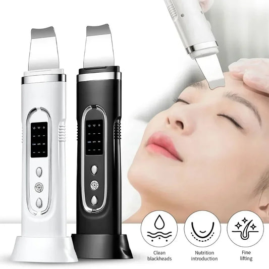 Ultrasonic Skin Scrubber – Deep Pore Cleansing Device